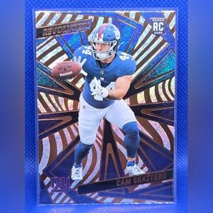 Panini Revolution Rookie Card - Blue and Brown